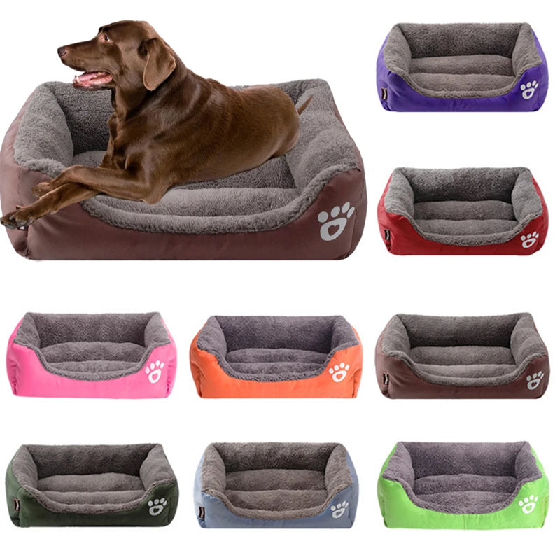 S-3XL Large Pet Bed Round