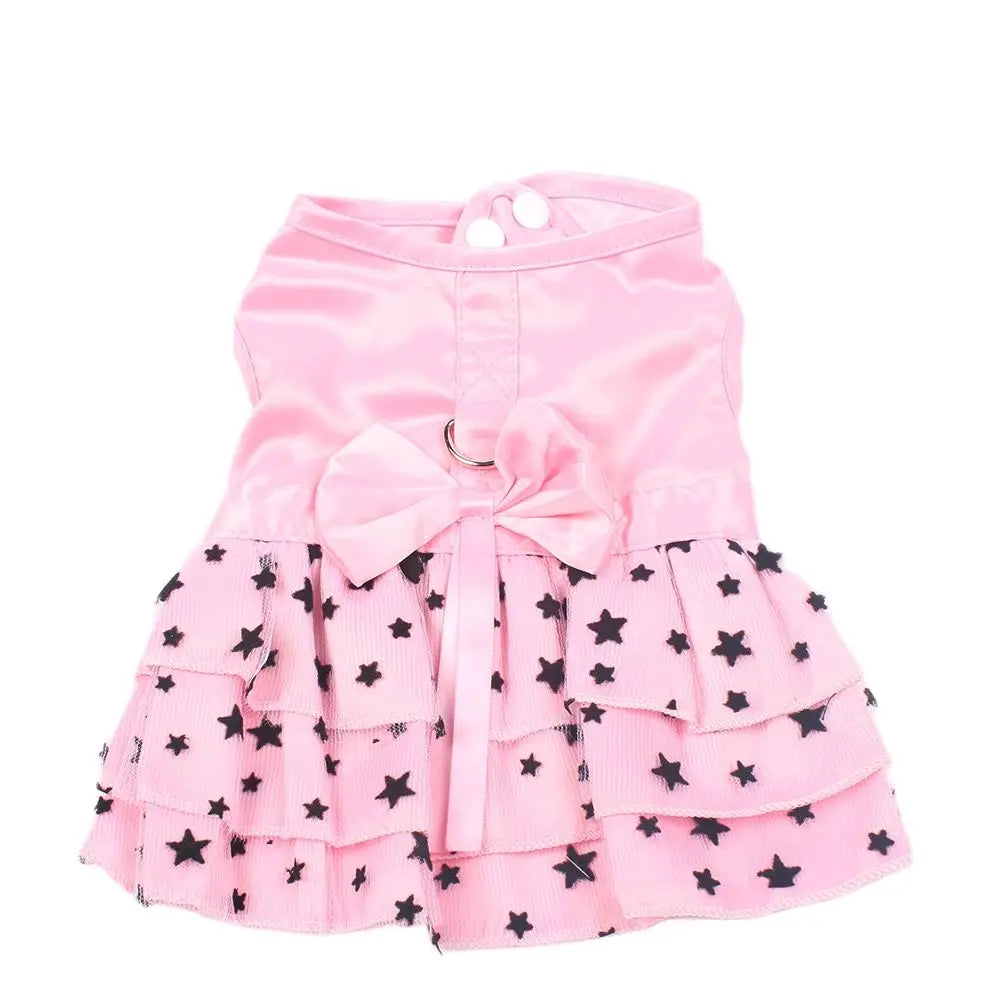 Pet Dress Bow&Stars