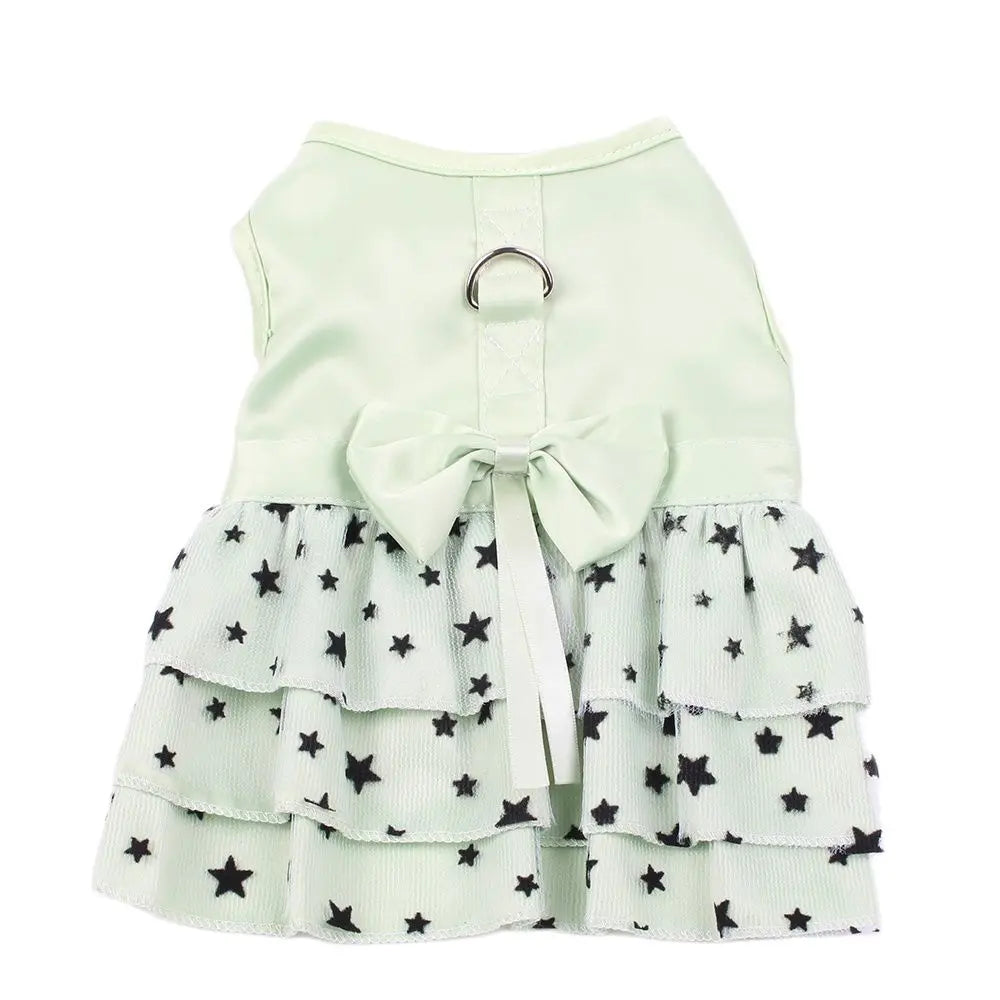 Pet Dress Bow&Stars